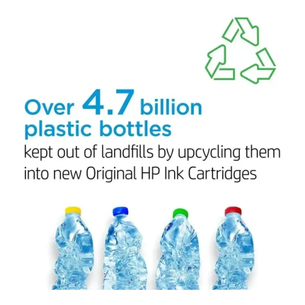 Hp 67 Tri Color Ink Cartridge Label Closeup