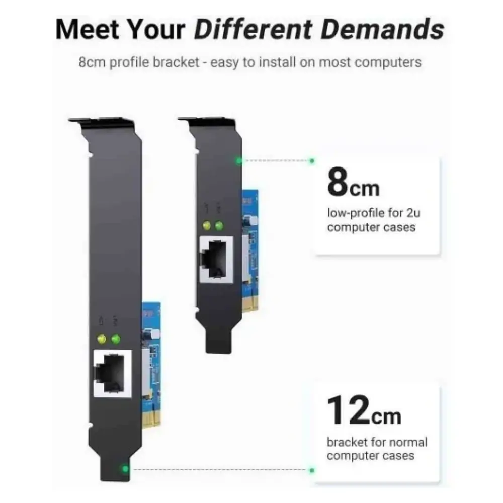 UGREEN 30771 Gigabit Pci E Lan Card RJ45 Port