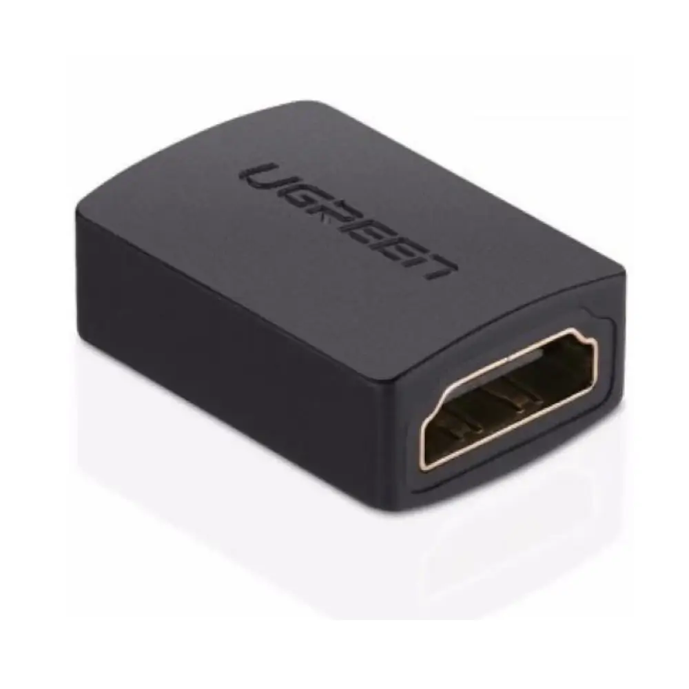 UGREEN 20107 Dual HDMI Female Ports Close Up UGREEN 20107 Dual HDMI Female Ports Close Up