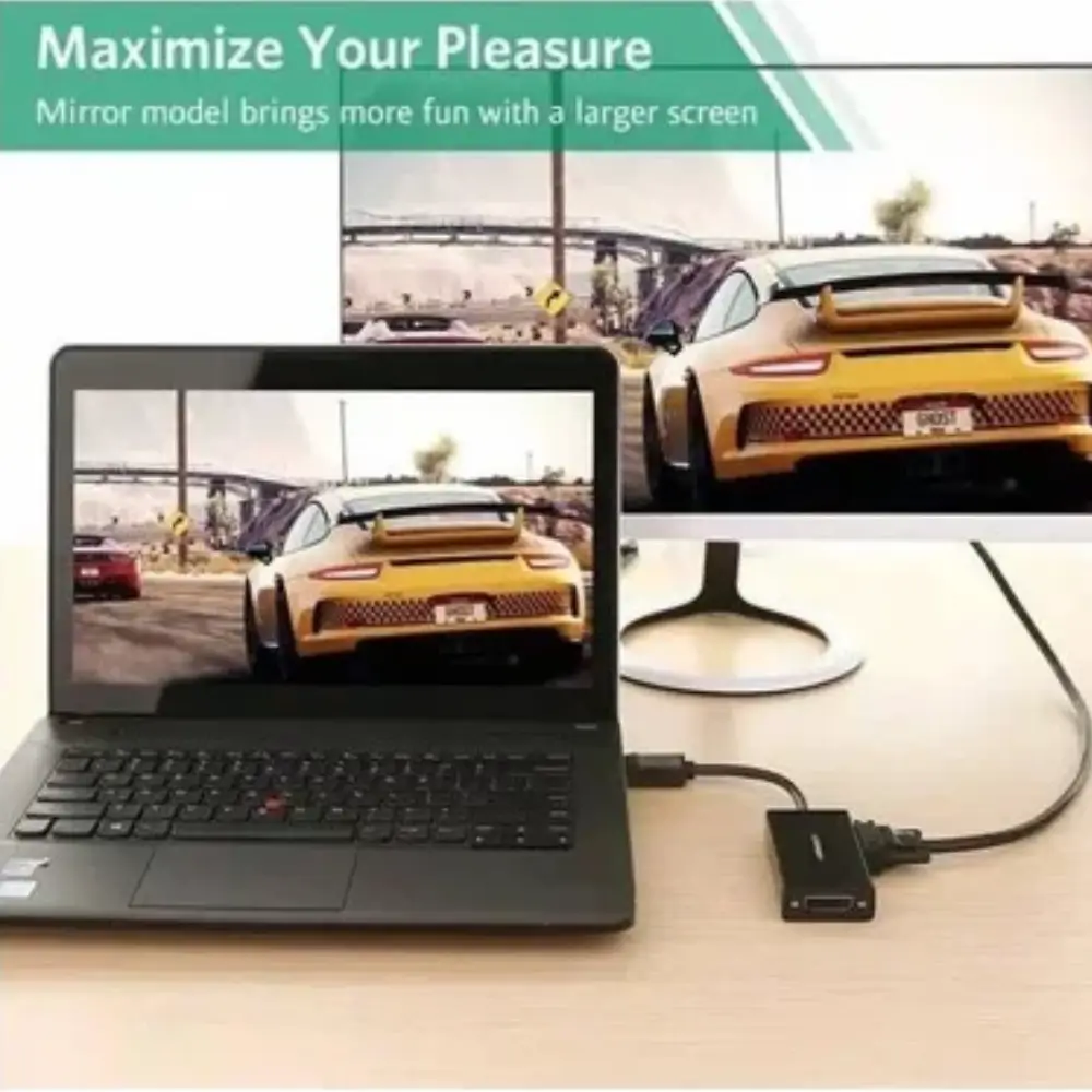 UGREEN Displayport MacBook To Projector Setup UGREEN Displayport MacBook To Projector Setup