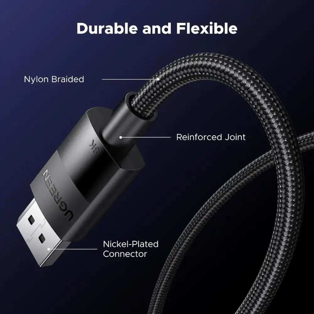 UGREEN Displayport 1 4 Cable 4K 144Hz Gaming