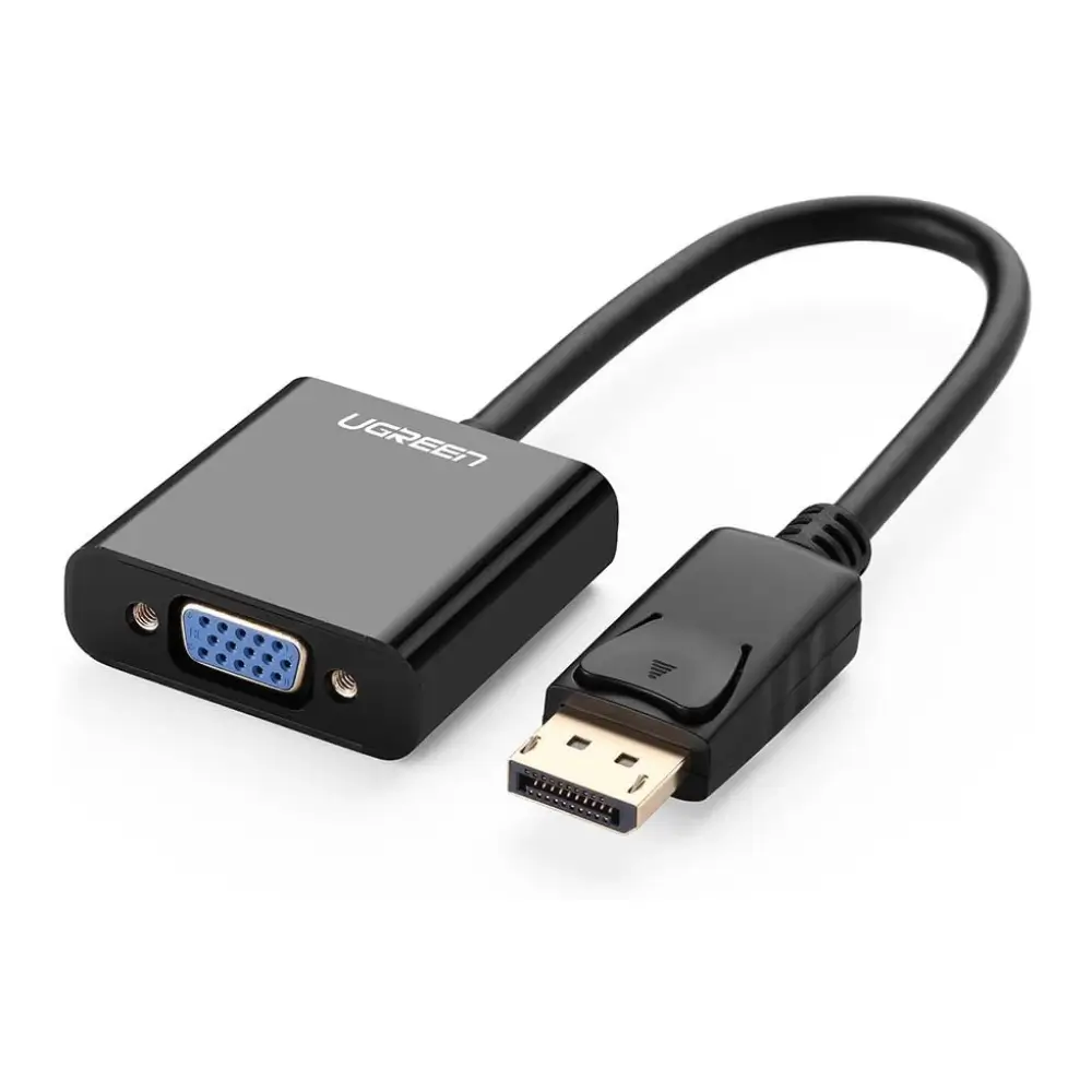 UGREEN 20415 Displayport To Vga Black UGREEN 20415 Displayport To Vga Black