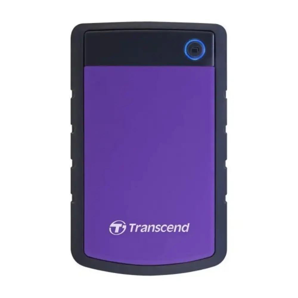 Transcend 25H3 1TB USB 3 1 External HDD Front View Transcend 25H3 1TB USB 3 1 External HDD Front View