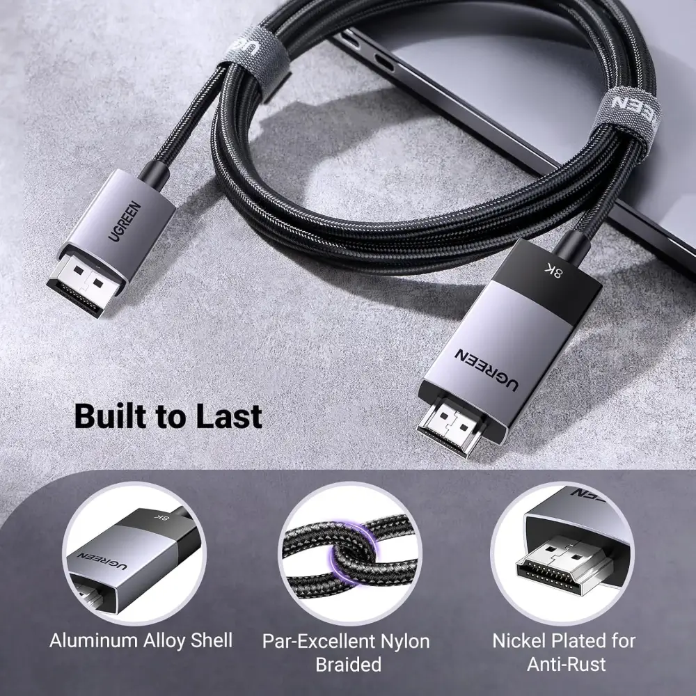 UGREEN DP119 Displayport To HDMI 4K 60Hz Video Output UGREEN DP119 Displayport To HDMI 4K 60Hz Video Output