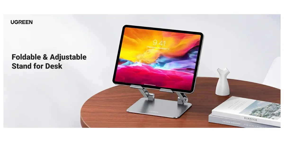 UGREEN LP339 Tablet Stand Desk Viewing Angle