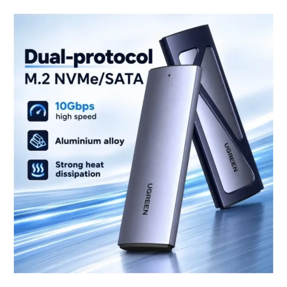 UGREEN CM578 10GBPS USB C SSD Enclosure Fast Transfer