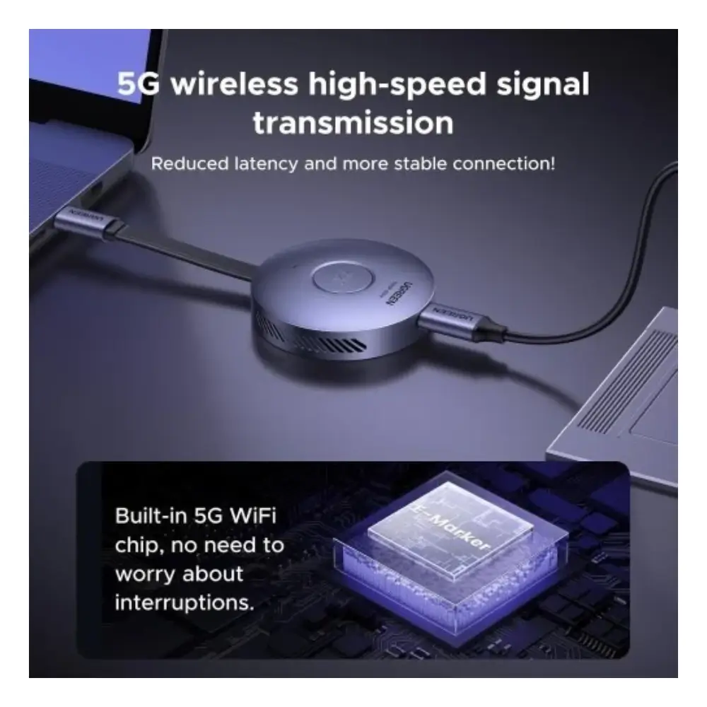 UGREEN 75500 HDMI Cable Receiver TV Connection