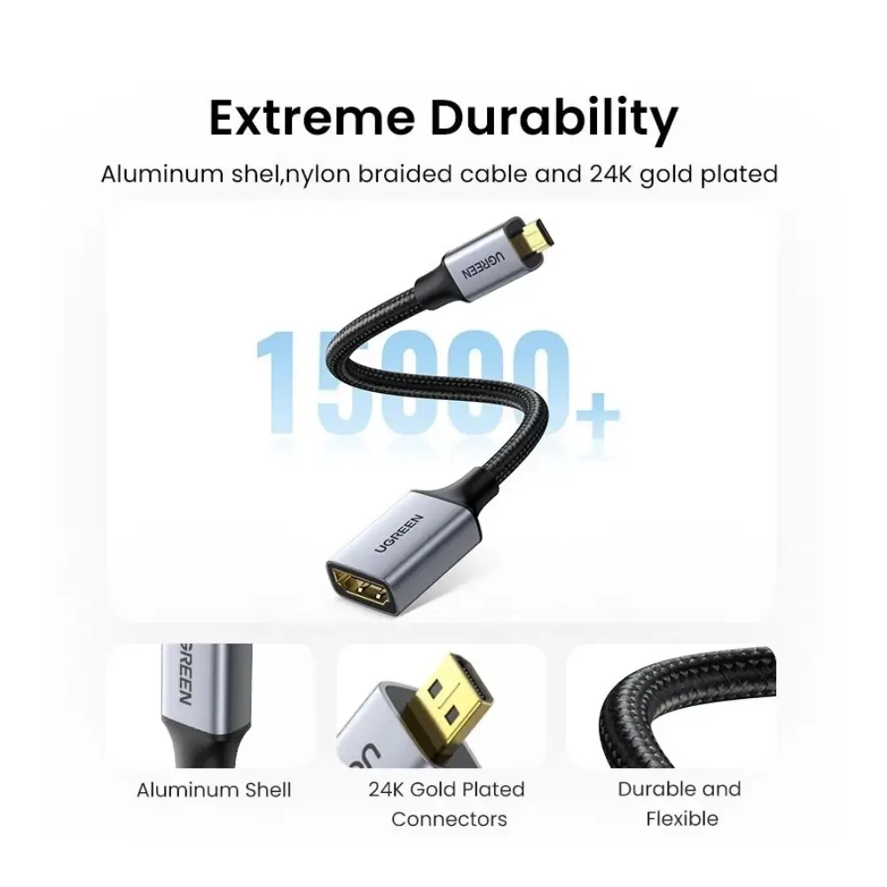 UGREEN Micro HDMI Gold Plated Male Connector