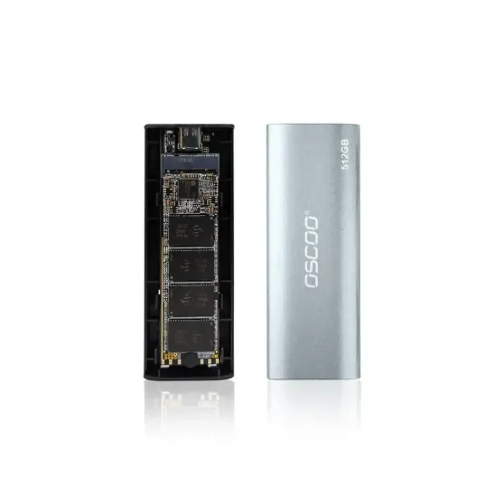 OSCOO MD005M 512GB Type C Portable SSD Front View OSCOO MD005M 512GB Type C Portable SSD Front View