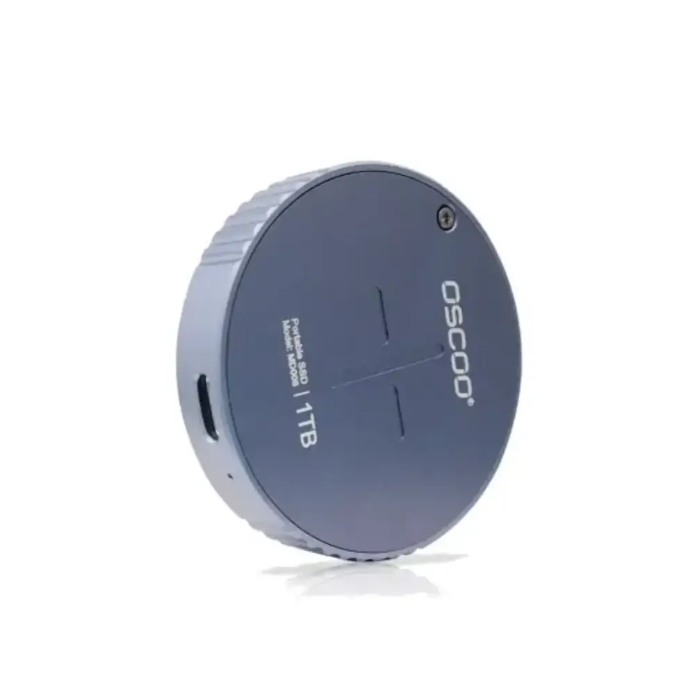 OSCOO MD008 512GB Magnetic Type C Portable SSD Front View