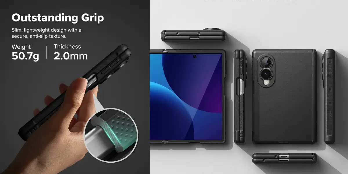 Ringke Onyx Flap Case Dual Strap Holes