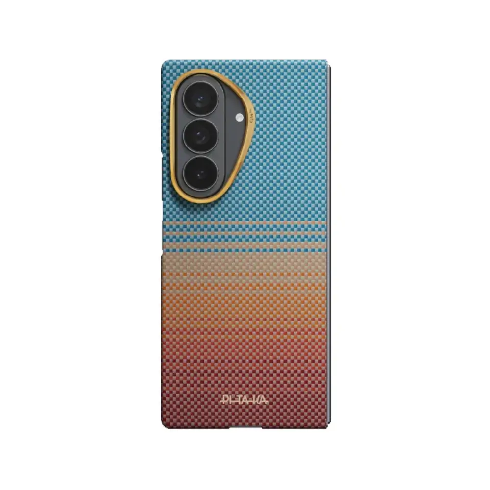 Pitaka Edge Aramid Fiber Fold 8 Ultra Case Texture
