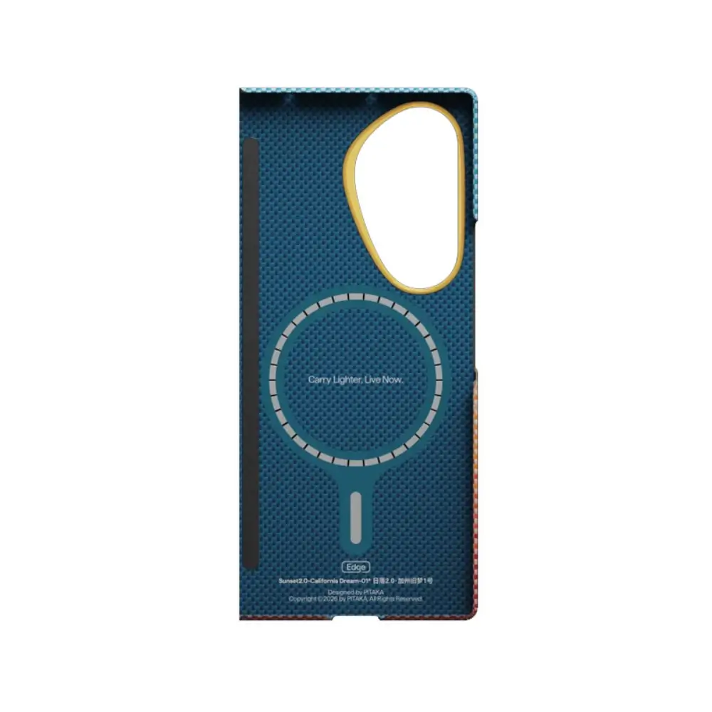 Pitaka Edge Ultra Slim California Dream 01 Galaxy Z Fold 8 Ultra Case