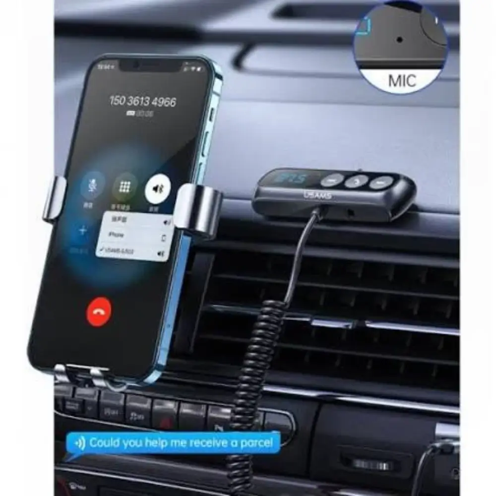 USAMS SJ503 Fm Transmitter Installed In Car