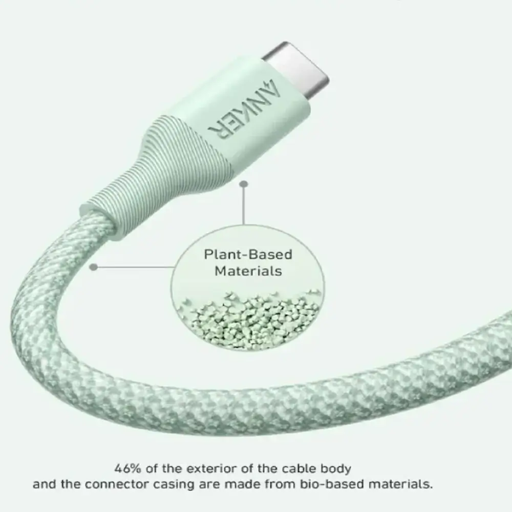 Anker A8050 Reinforced USB C Connector Detail