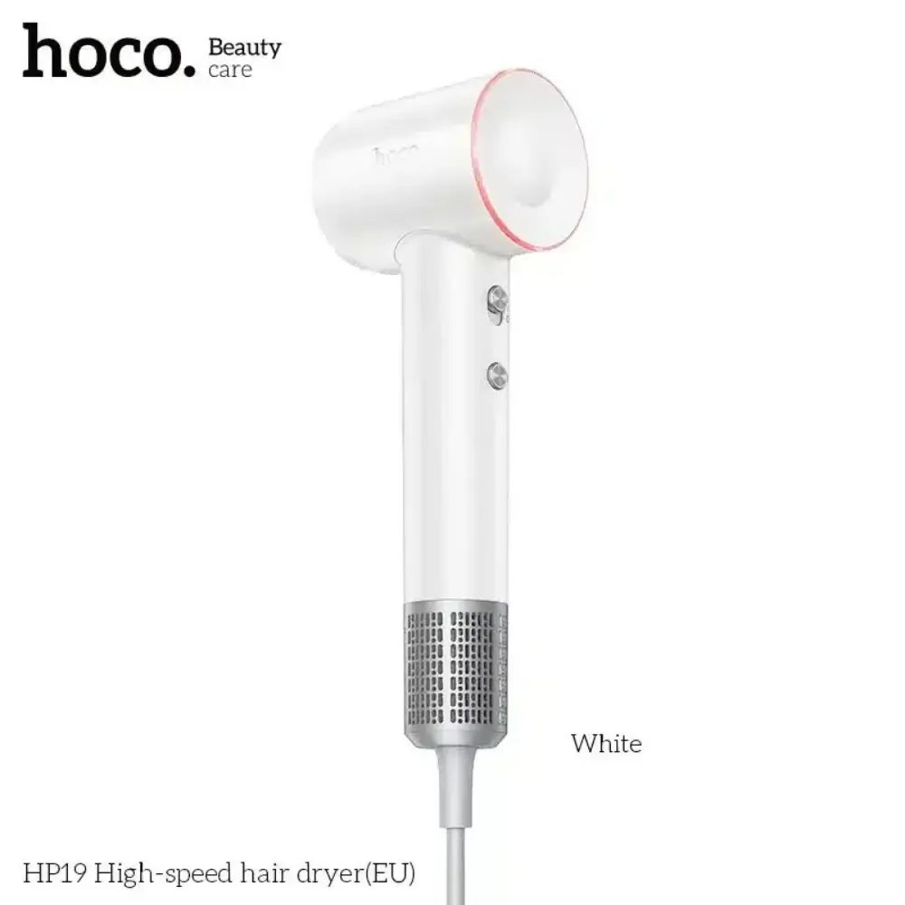 HOCO HP19 High Speed Hair Dryer Front View HOCO HP19 High Speed Hair Dryer Front View