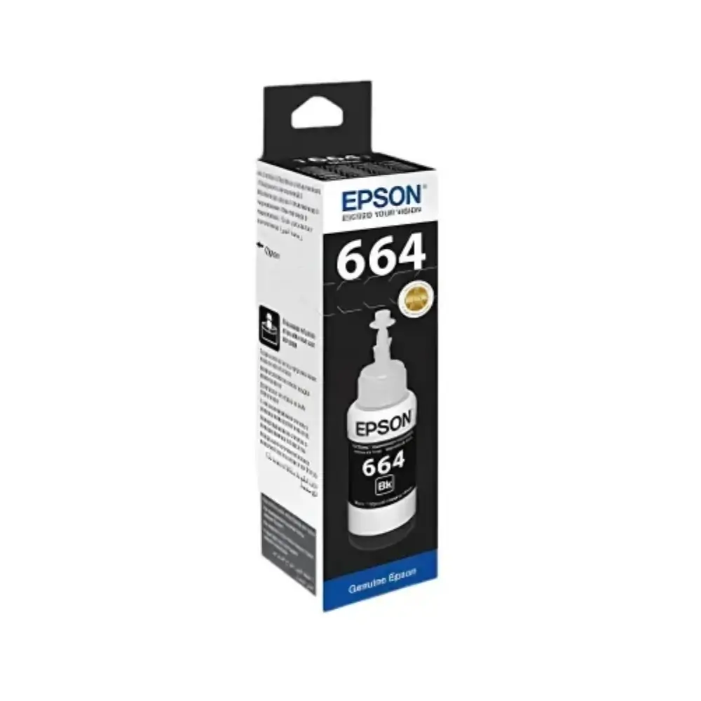 EPSON 664 Black Ink Bottle Main EPSON 664 Black Ink Bottle Main