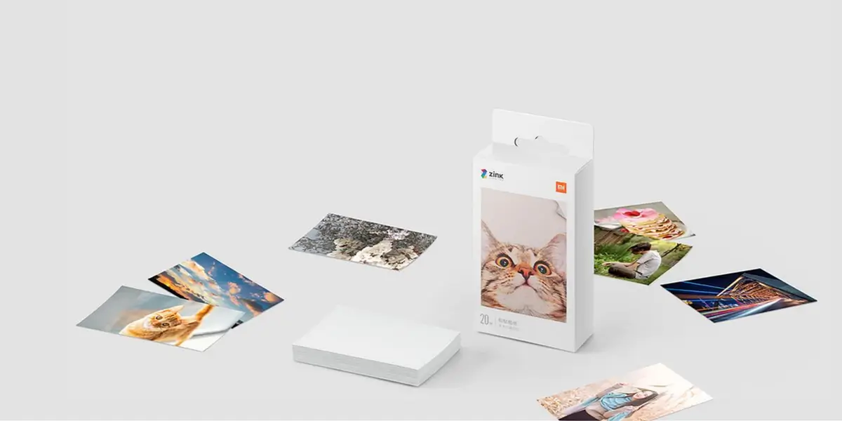 Xiaomi Photo Paper 50X76MM Size Comparison