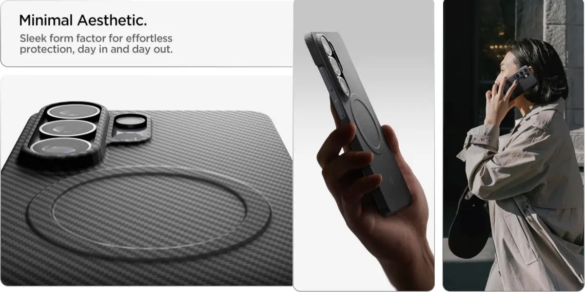 Spigen Air Skin Aramid Galaxy S26 Ultra Fit