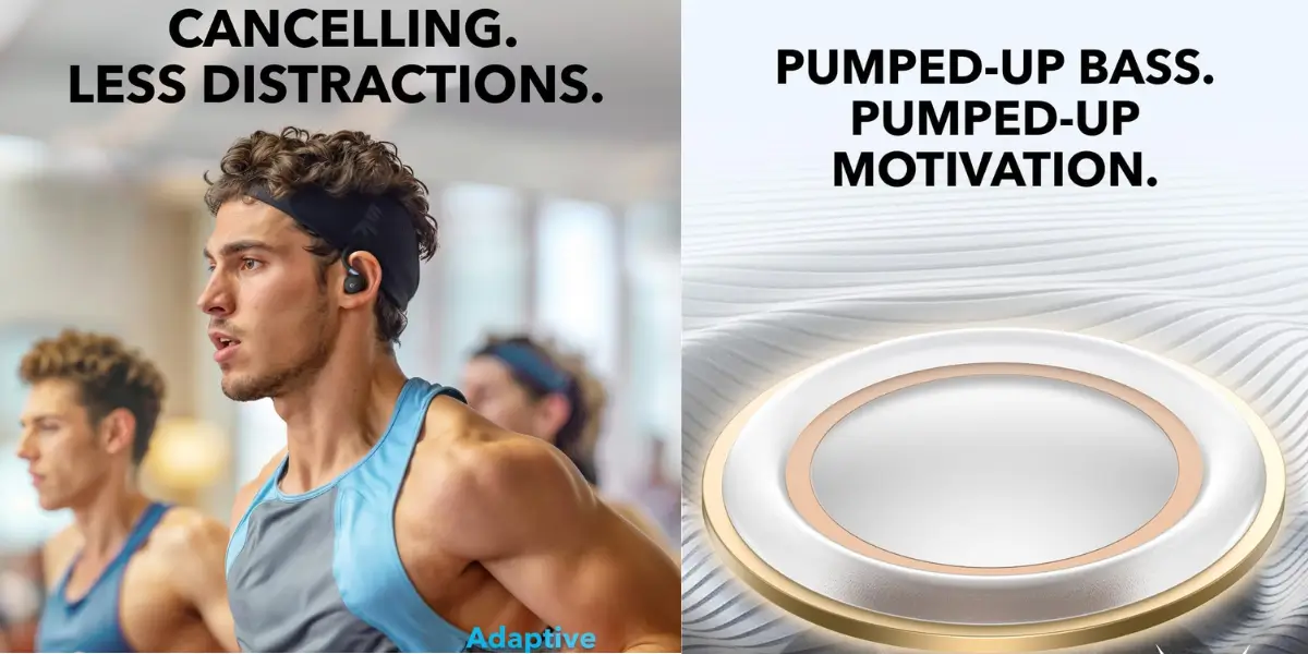 Soundcore Sport X20 Adjustable Ear Hooks Fit