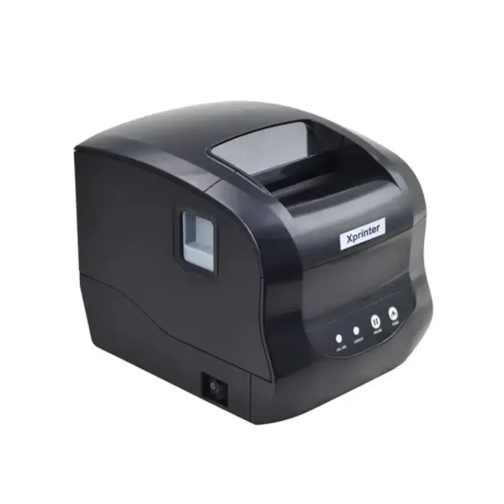 Xprinter Xp 365B Ub Thermal Label Pos Printer Front View Xprinter Xp 365B Ub Thermal Label Pos Printer Front View