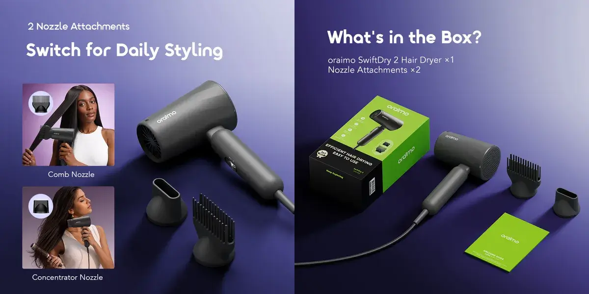 Oraimo Swiftdry 2 PC Abs Body Detail