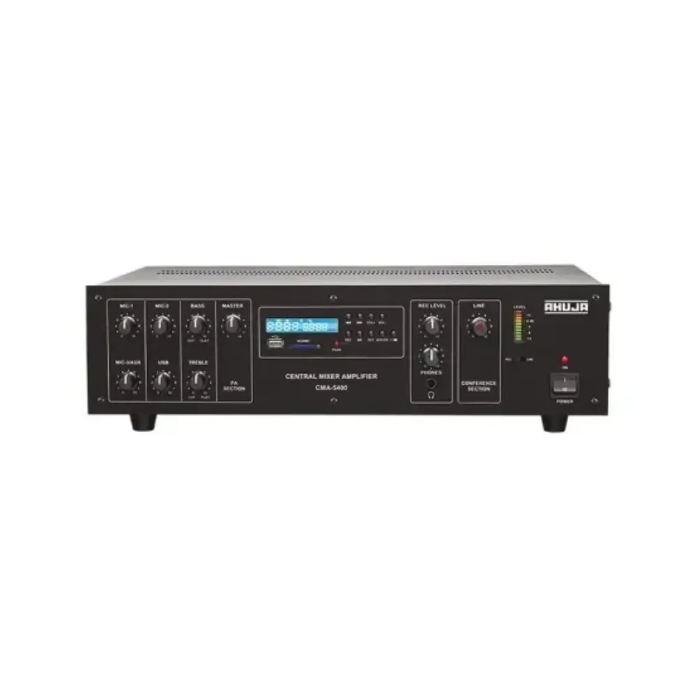 Ahuja Cma 5400 Central Mixer Amplifier Front View Ahuja Cma 5400 Central Mixer Amplifier Front View