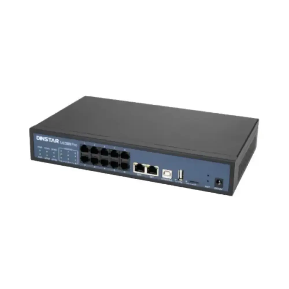 Dinstar UC200 Pro IP Pbx System Front View Dinstar UC200 Pro IP Pbx System Front View