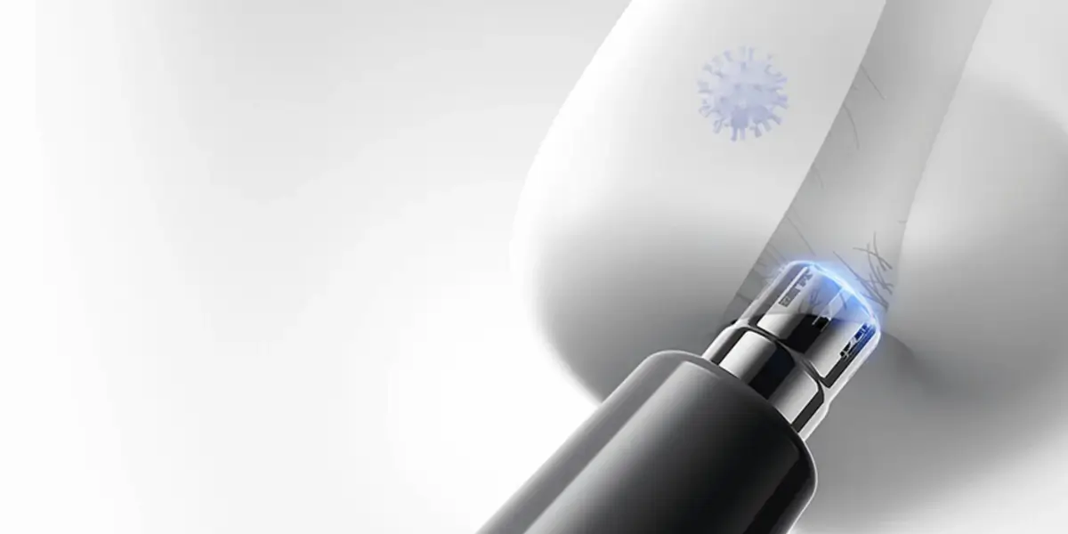 Xiaomi MJGHB1LF Nose Hair Trimmer Size Comparison