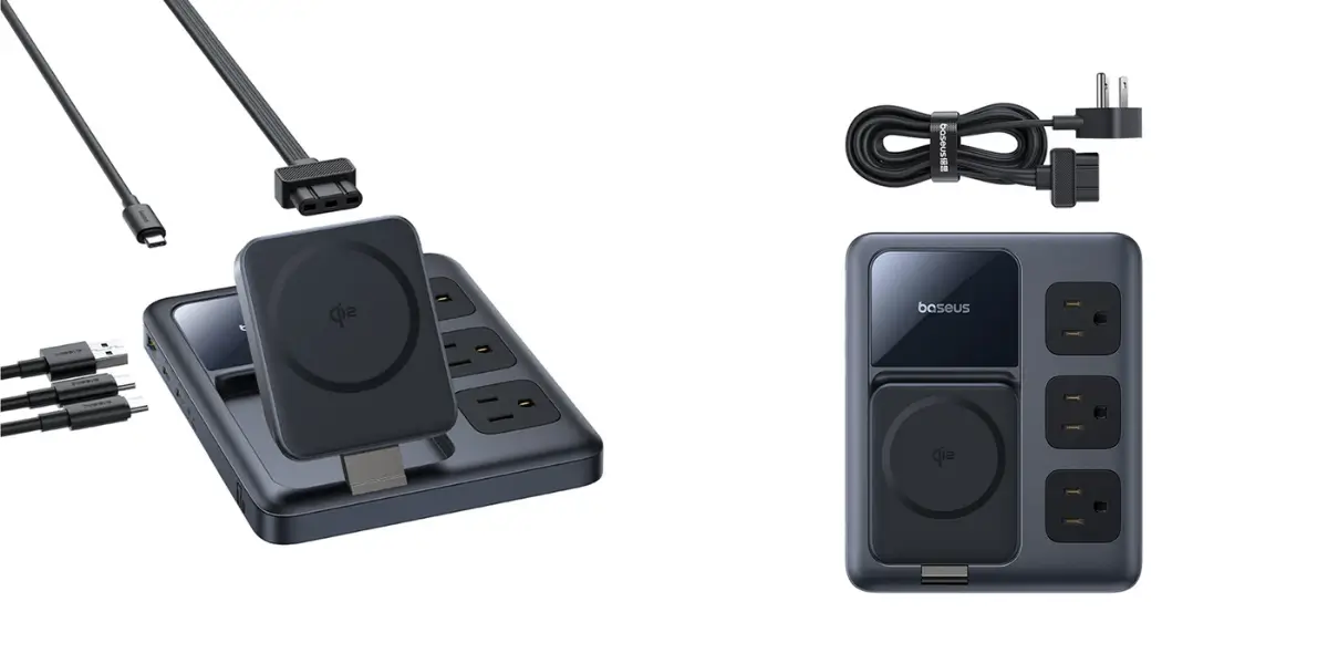Baseus Nomos Charging Station iPhone Desk Lifestyle